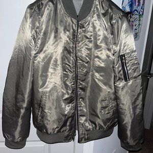 XXL Olive Green  Carbon Bomber Jacket